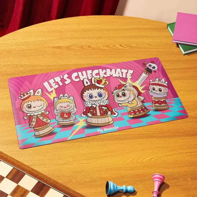 Tappetino da scrivania per computer della serie Let’s Checkmate dei MONSTERS