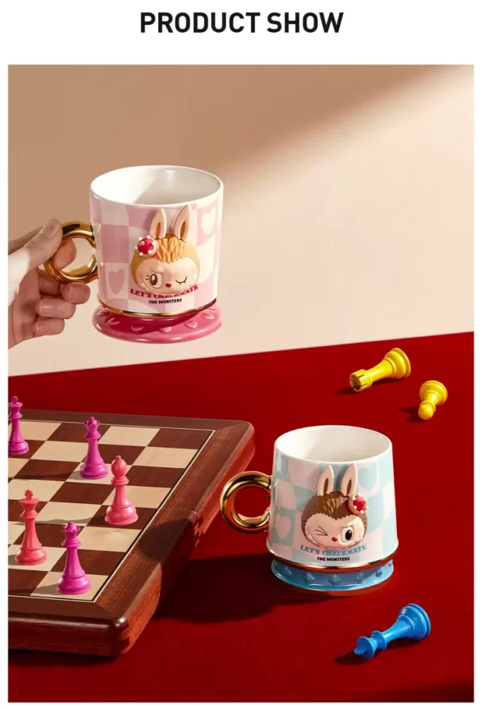 Tazza della serie Let’s Checkmate dei MOSTRI Tazza della serie Let’s Checkmate dei MOSTRI