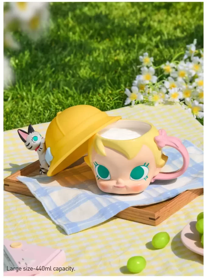Tazza in ceramica Big Head della serie Baby Molly e Baby Tabby