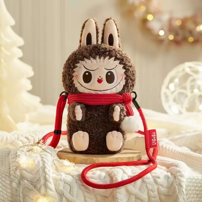 THE MONSTERS Classic Series – Borsa a tracolla con bambola di peluche