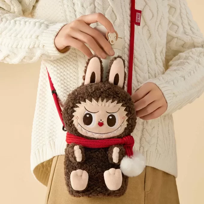 THE MONSTERS Classic Series – Borsa a tracolla con bambola di peluche