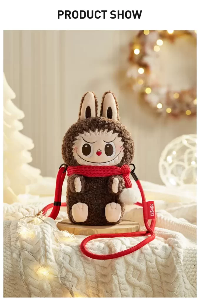 THE MONSTERS Classic Series – Borsa a tracolla con bambola di peluche