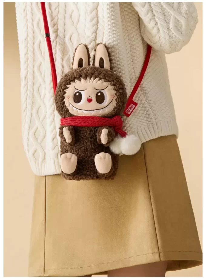THE MONSTERS Classic Series – Borsa a tracolla con bambola di peluche