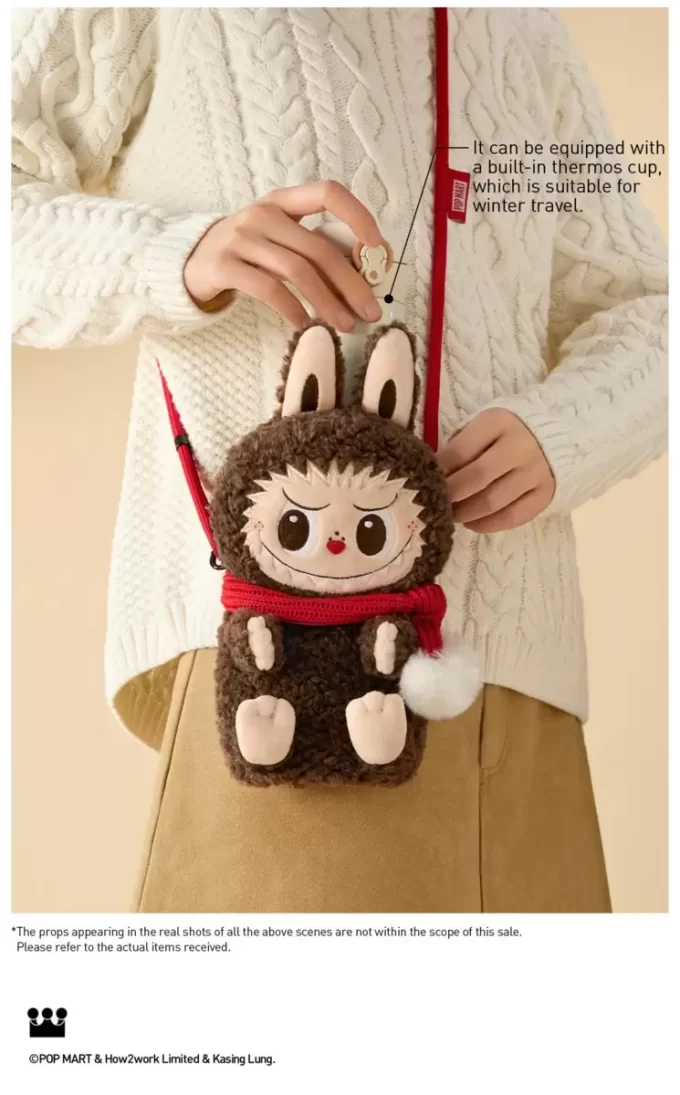 THE MONSTERS Classic Series – Borsa a tracolla con bambola di peluche