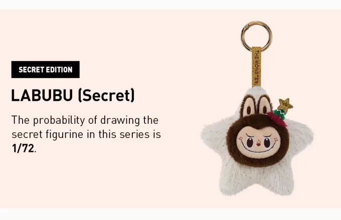 THE MONSTERS Classic Series – Ciondolo di peluche scintillante – Scatola cieca