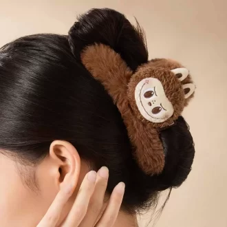 THE MONSTERS Classic Series – Fermaglio per capelli in peluche LABUBU