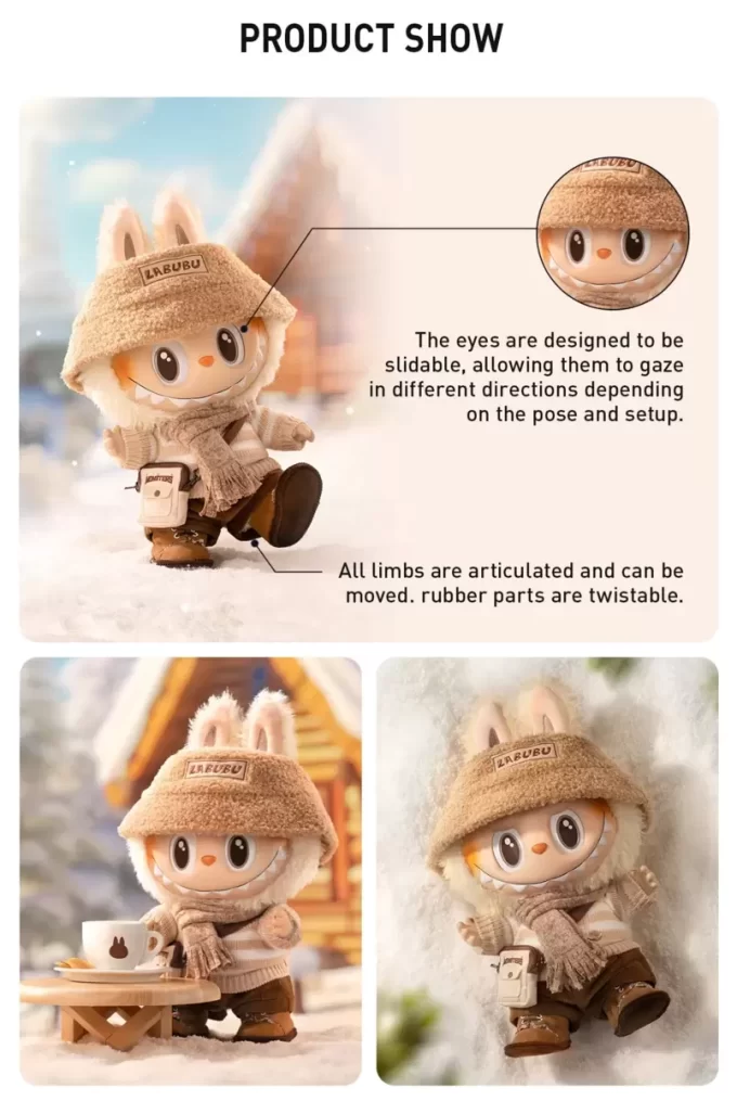 THE MONSTERS – DRESS BE LATTE – Peluche in vinile