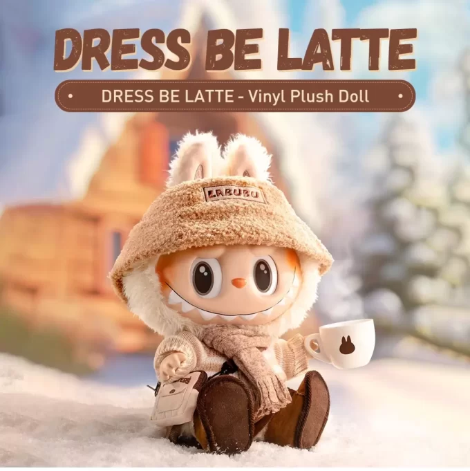 THE MONSTERS – DRESS BE LATTE – Peluche in vinile