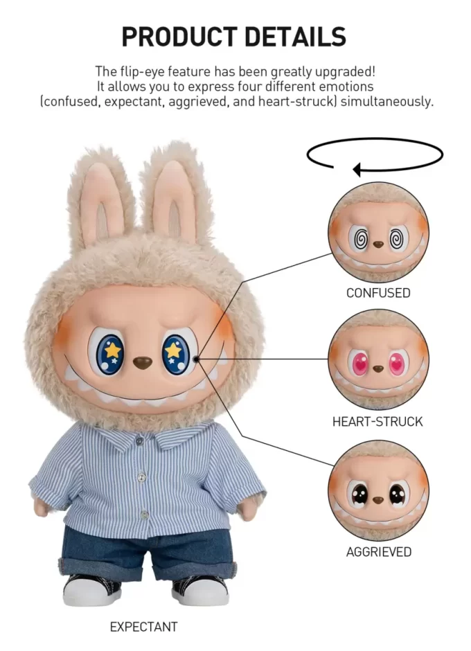 THE MONSTERS – FLIP WITH ME – Peluche in vinile THE MONSTERS – FLIP WITH ME – Peluche in vinile