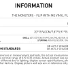 THE MONSTERS – FLIP WITH ME – Peluche in vinile THE MONSTERS – FLIP WITH ME – Peluche in vinile
