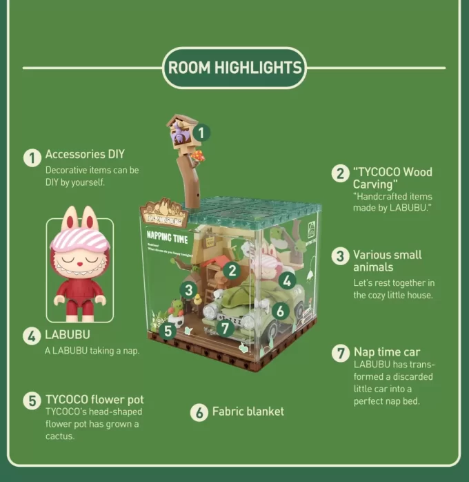THE MONSTERS Forest Secret Base Series Blocks Parte 2