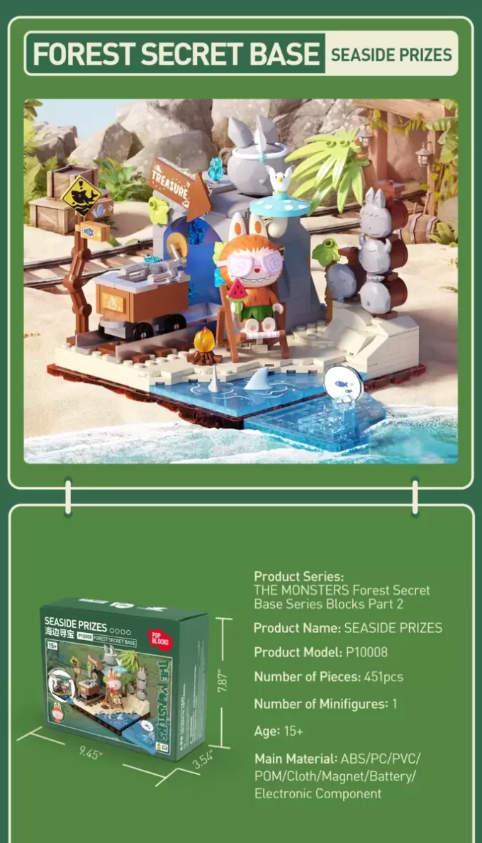 THE MONSTERS Forest Secret Base Series Blocks Parte 2