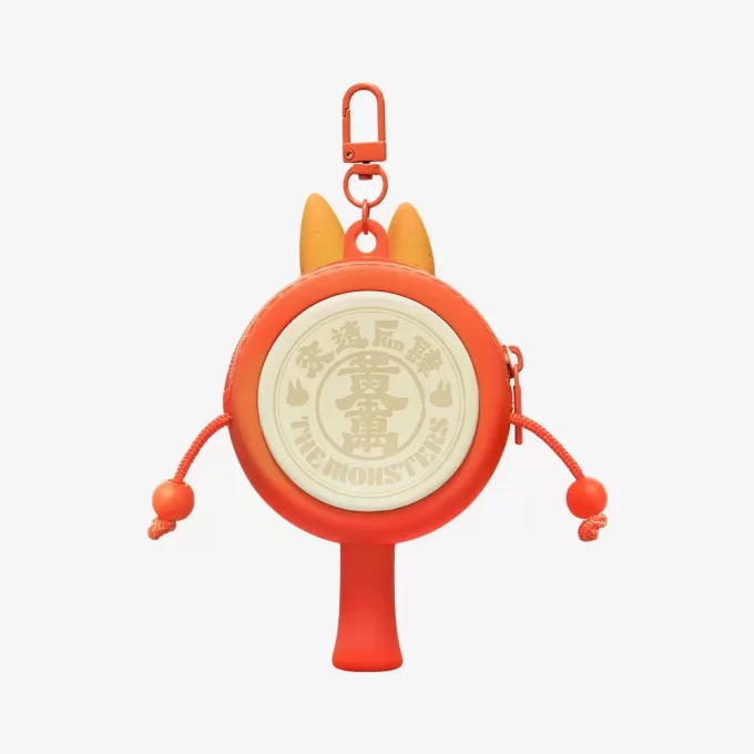 THE MONSTERS Let’s Have Fun Together Series – Custodia per auricolari a forma di tamburo sonaglio