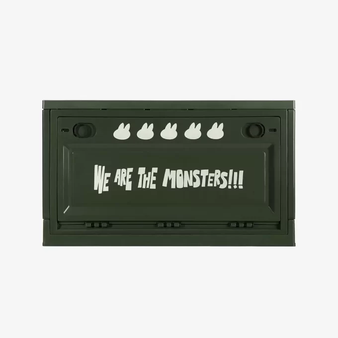 THE MONSTERS Serie Home Of The Elves – Scatola portaoggetti (bianca, verde e blu)