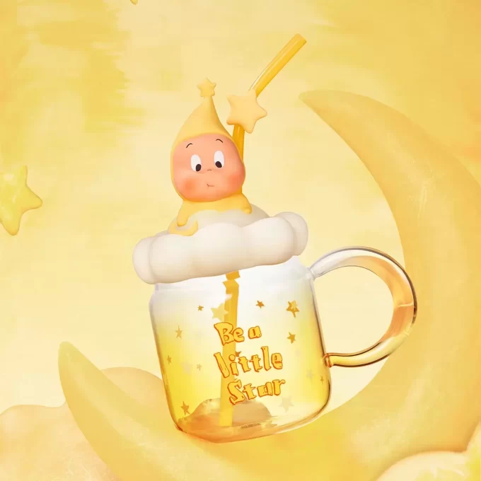 We Are Twinkle Twinkle Series – Tazza con cannuccia