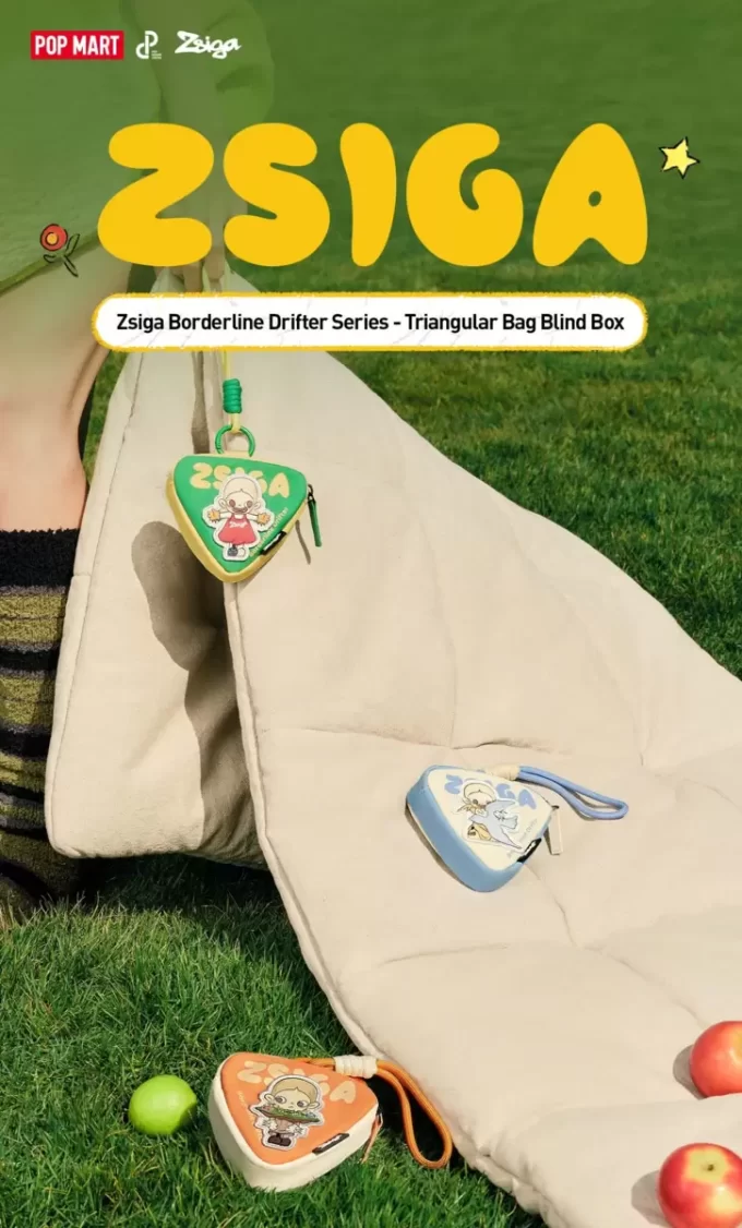 Zsiga Borderline Drifter Series – Scatola cieca con borsa triangolare Zsiga Borderline Drifter Series – Scatola cieca con borsa triangolare