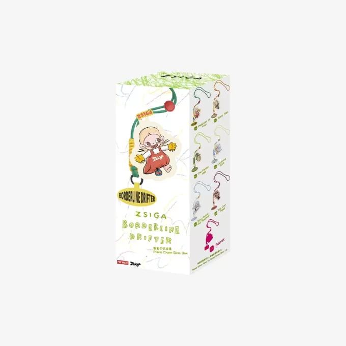 Zsiga Borderline Drifter Series – Scatola cieca con ciondolo per telefono Zsiga Borderline Drifter Series – Scatola cieca con ciondolo per telefono